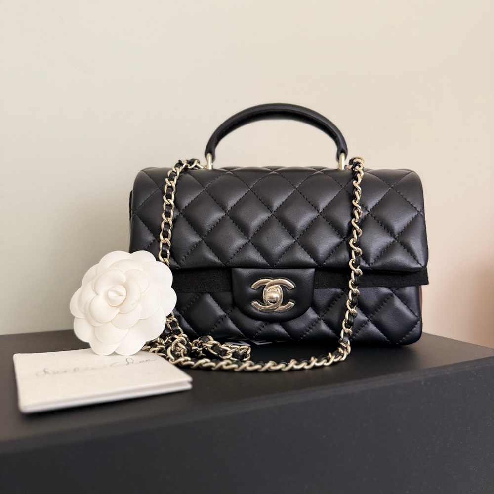 ‼️SOLD‼️Brand New Chanel Classic Mini Rectangular Top Handle.